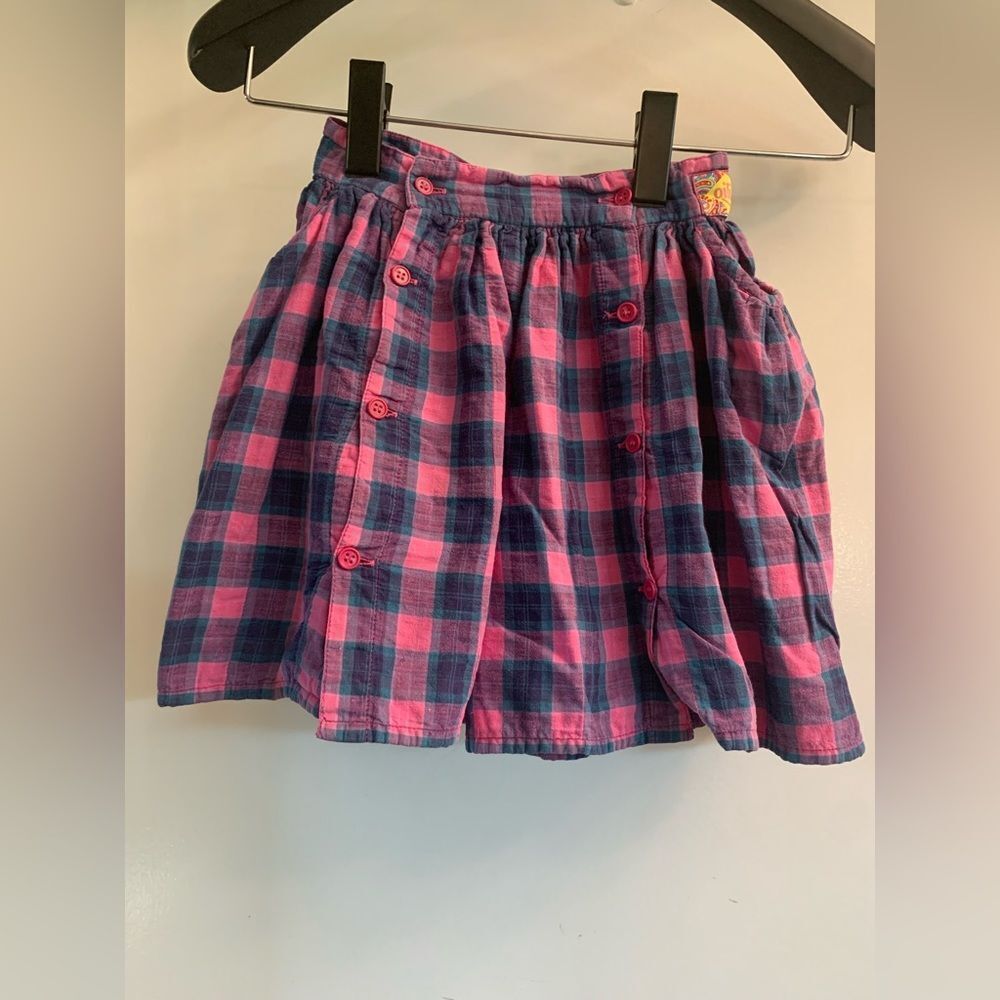 Oilily Girls Plaid Shorts Size 98 (US 3Y)